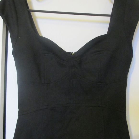 French Connection black dress 0 2 XS - Picture 3 of 4